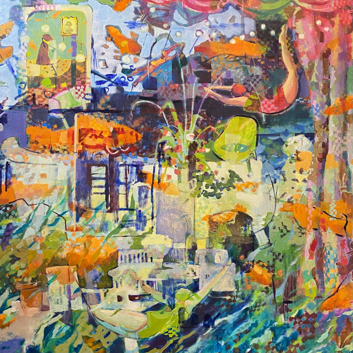 An ordinary night by Jean Lee Cauthen  Image: Framed