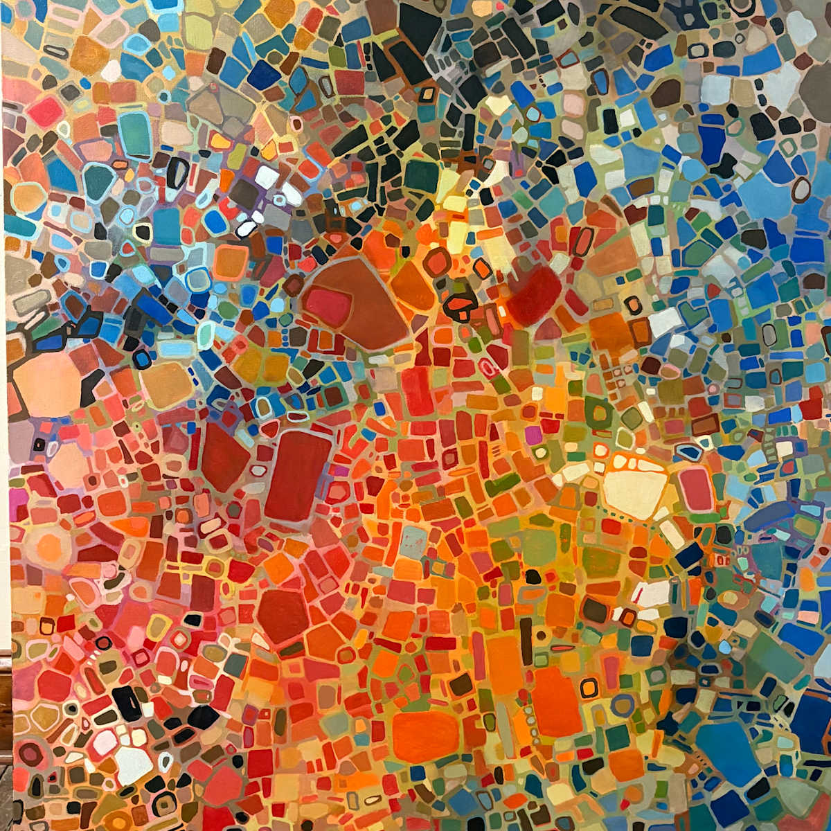 Mapping a Future by Jean Lee Cauthen  Image: Unframed 