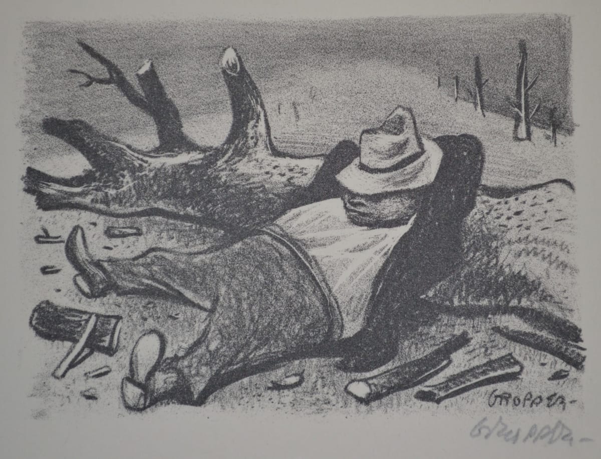 Untitled (Rest) by William Gropper 
