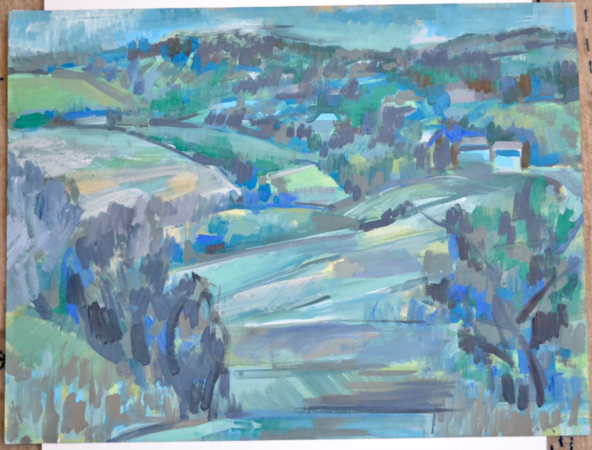 Untitled (Rolling Hills) by Gaylord Flory, Image 1.