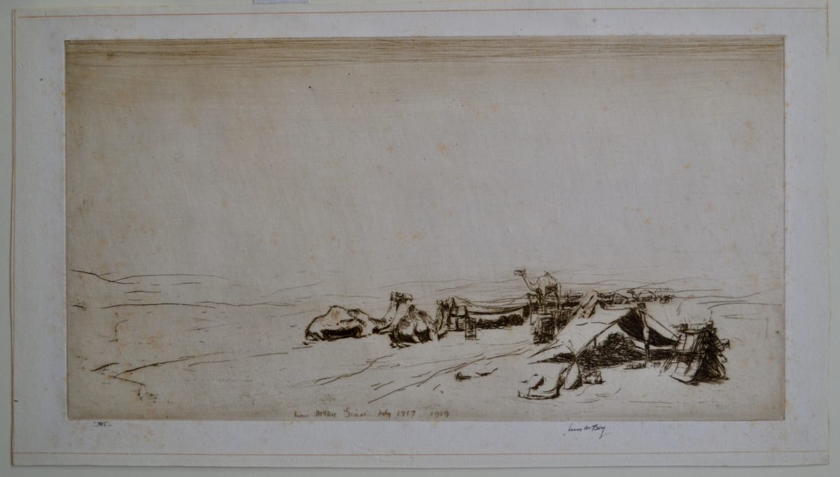 Midday Halt by James McBey, Image 8.