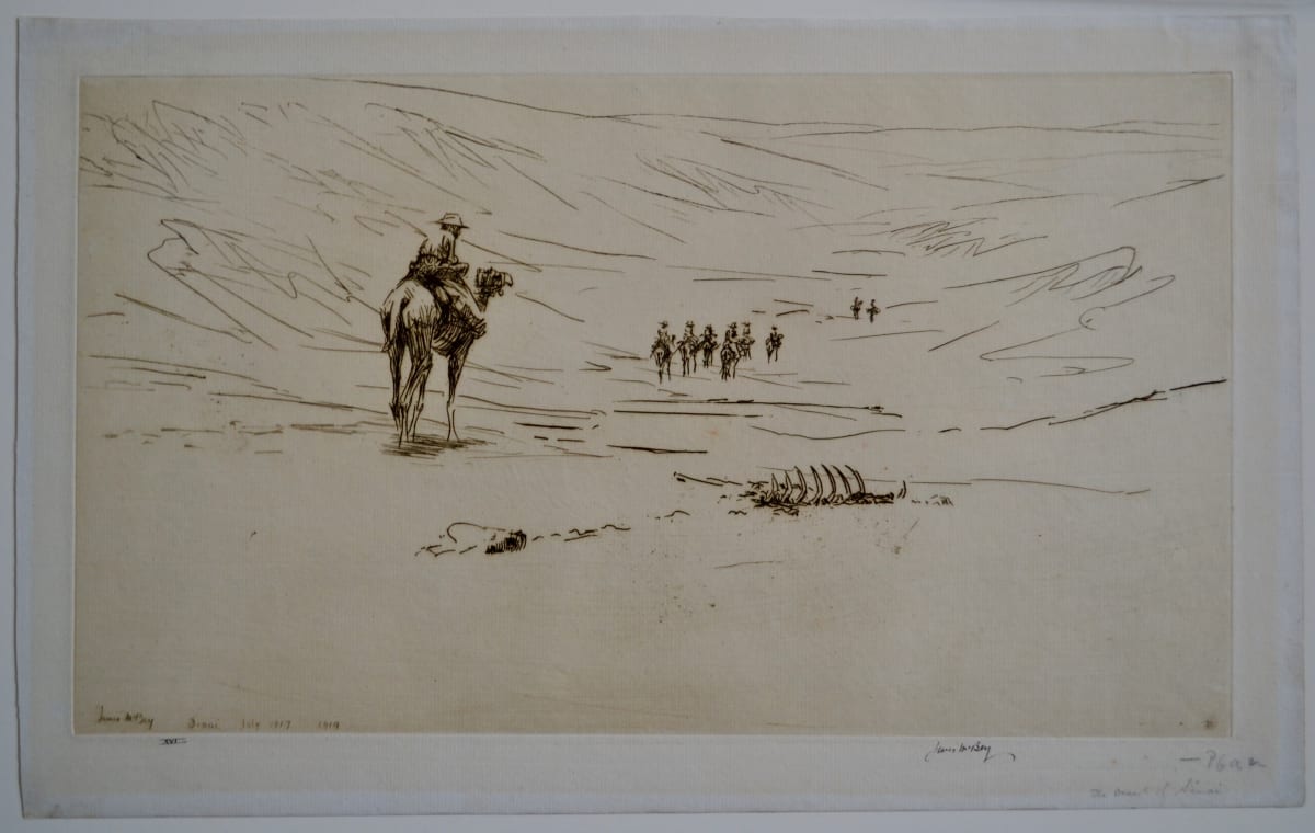 The Desert of Sinai (No. 2) by James McBey 