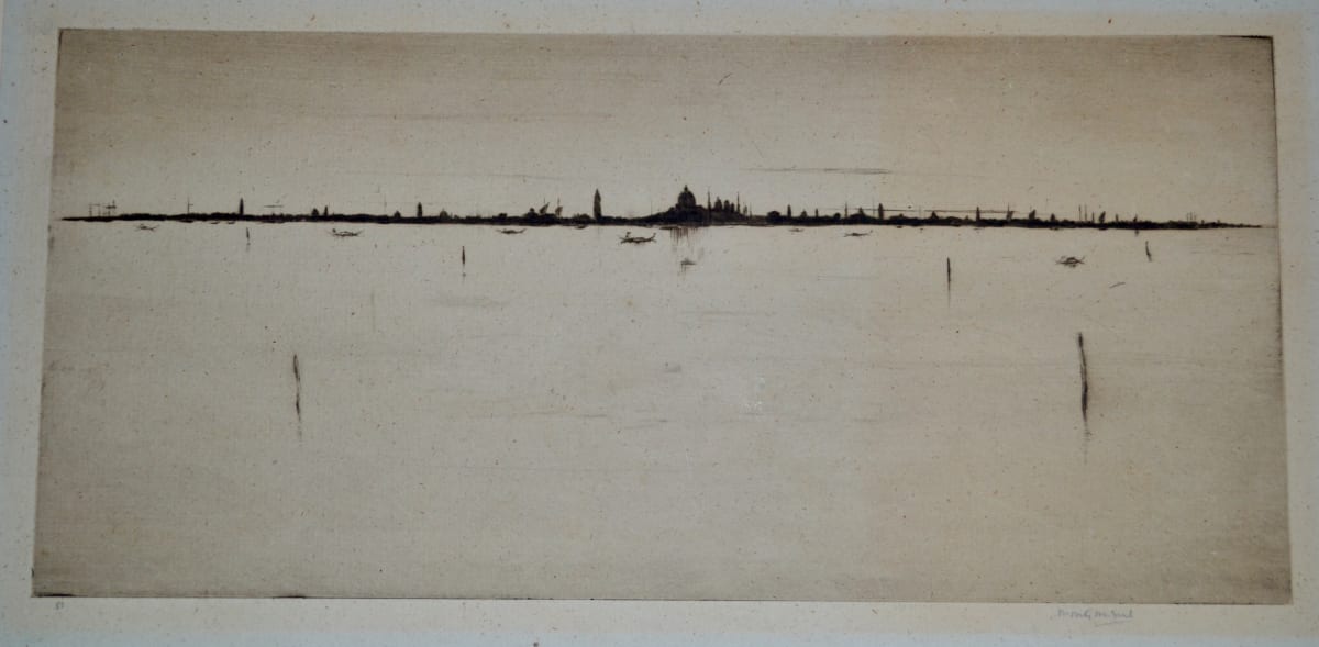 Venice from the Lido by W.C. Montgomerie 