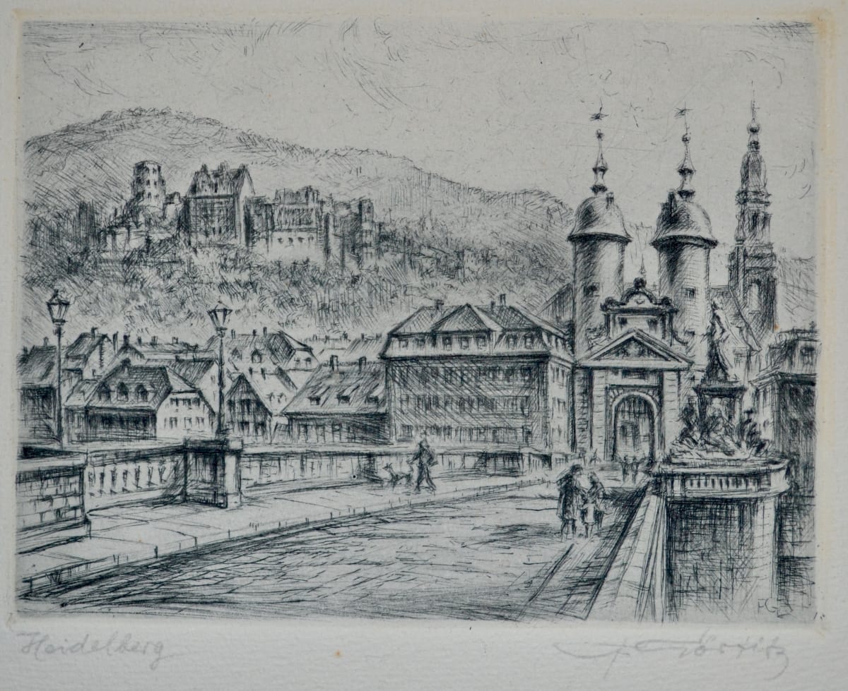 Heidelberg by Friedrich Gortitz 