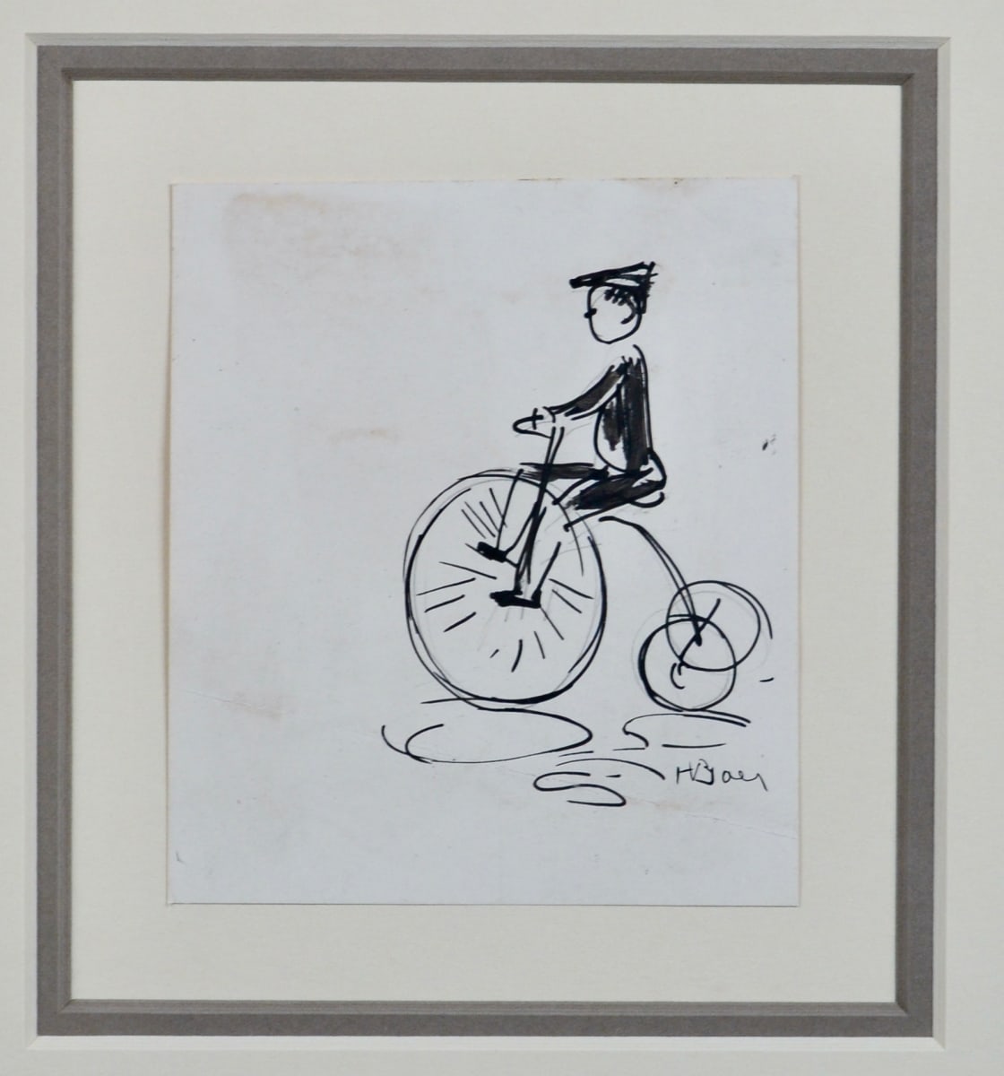 Untitled (Boy on Tricycle) by Howard Baer 