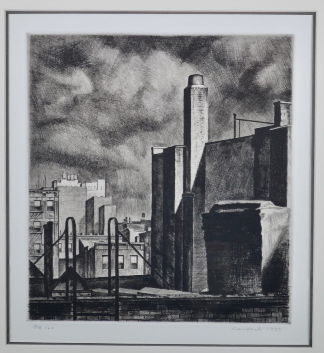 Approaching Storm Manhattan by Armin Landeck, Image 4.