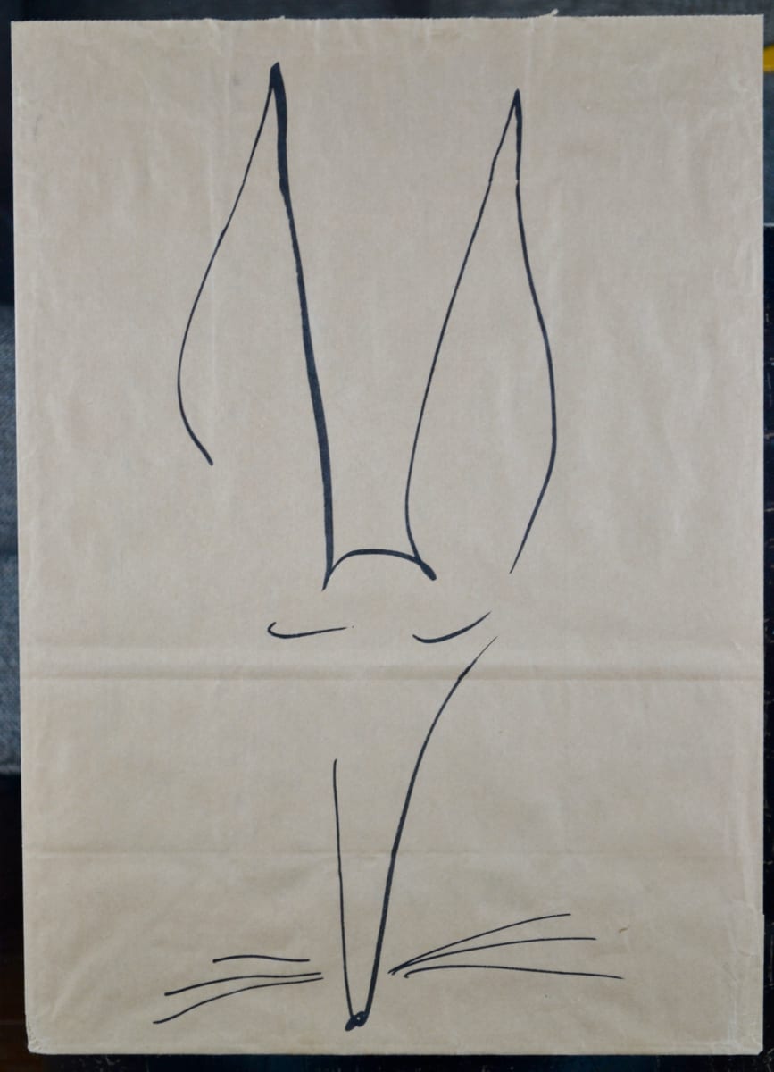 Untitled (fox head) by Unknown 