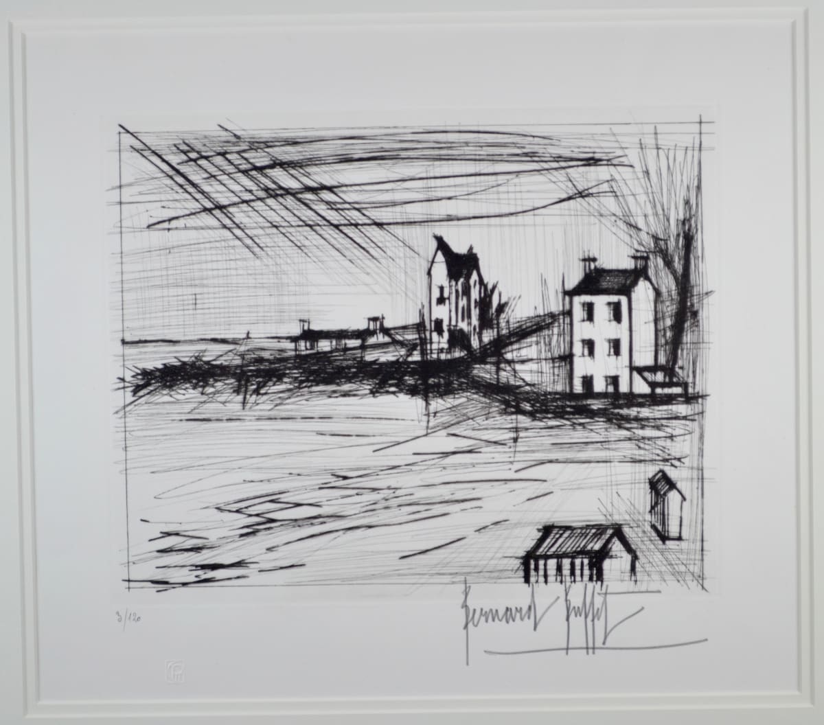 Plage Bretonne (Breton Beach) by Bernard Buffet 