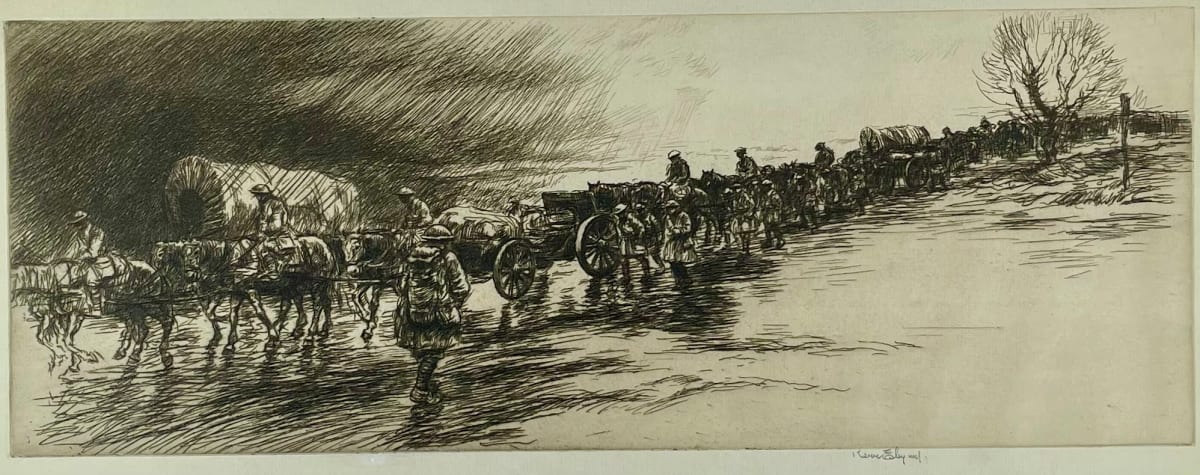 Artillery Train by Kerr Eby 
