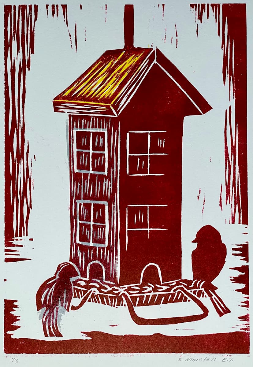 Vårvinter I (Late winter I) by Stina Marntell 