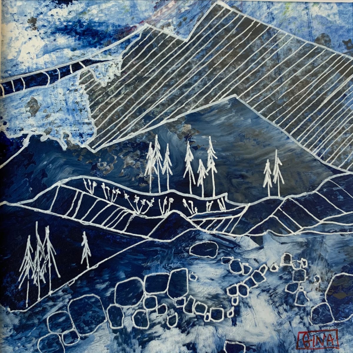 Indigo Waters by Gina Barry 