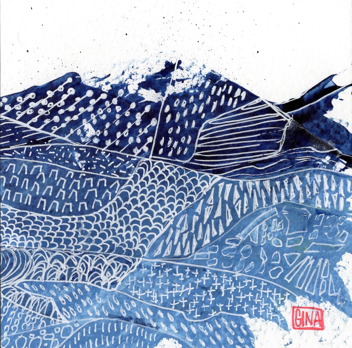 map mountain 1 by Gina Barry, Image 1.