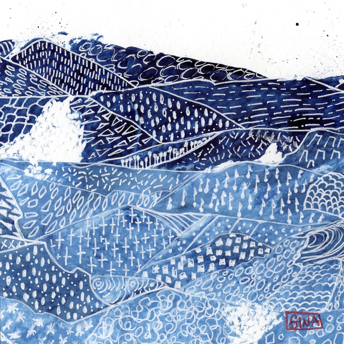 map mountain 2 by Gina Barry, Image 1.