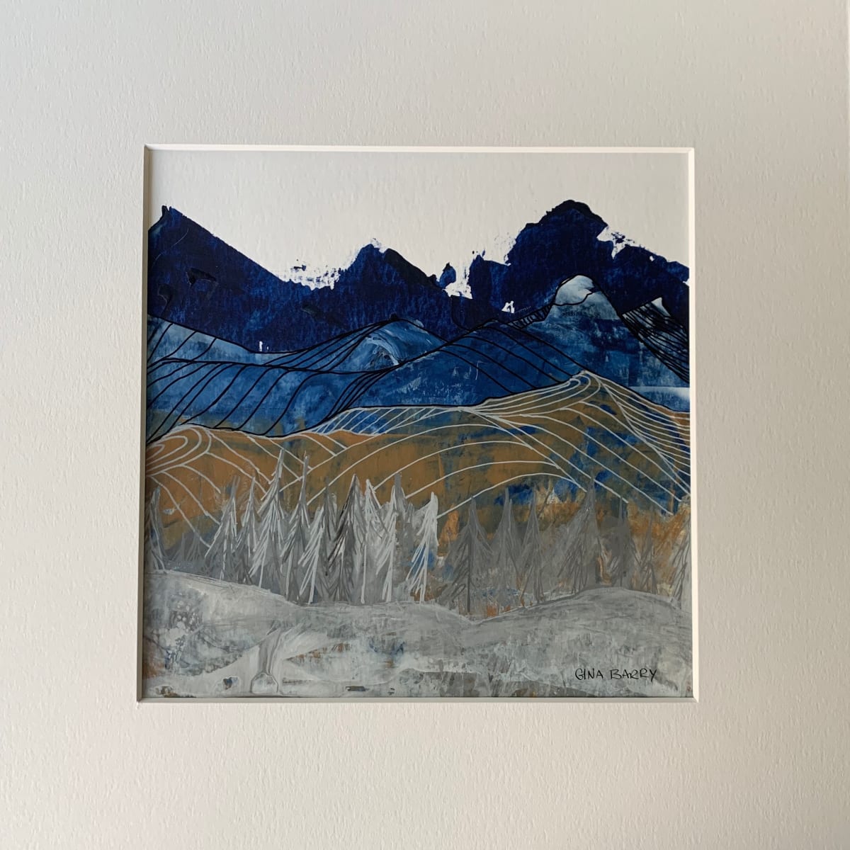 mountains 2 by Gina Barry 