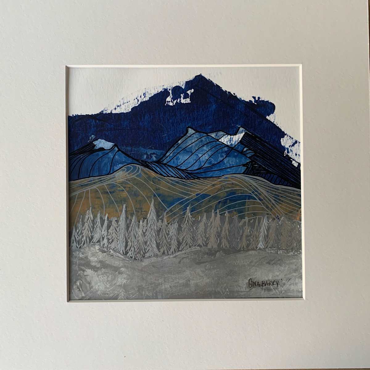 mountains 1 by Gina Barry, Image 1.