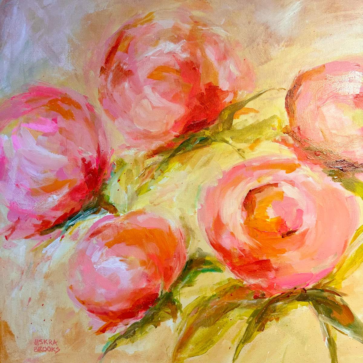 Dipped in Fuschia and Orange by sharon jiskra brooks, Image 1.