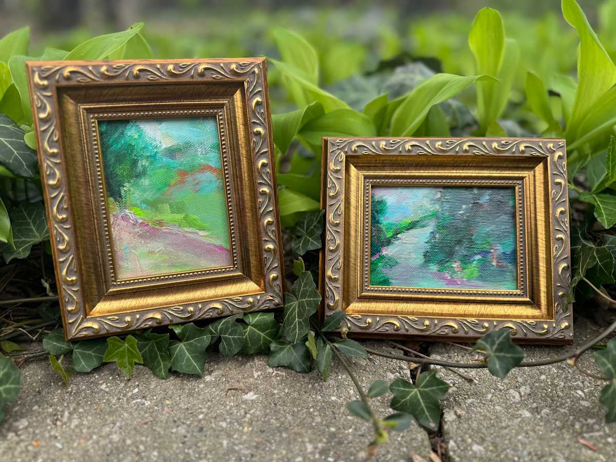 Mini Landscape 1 Portrait by sharon jiskra brooks, Image 1.