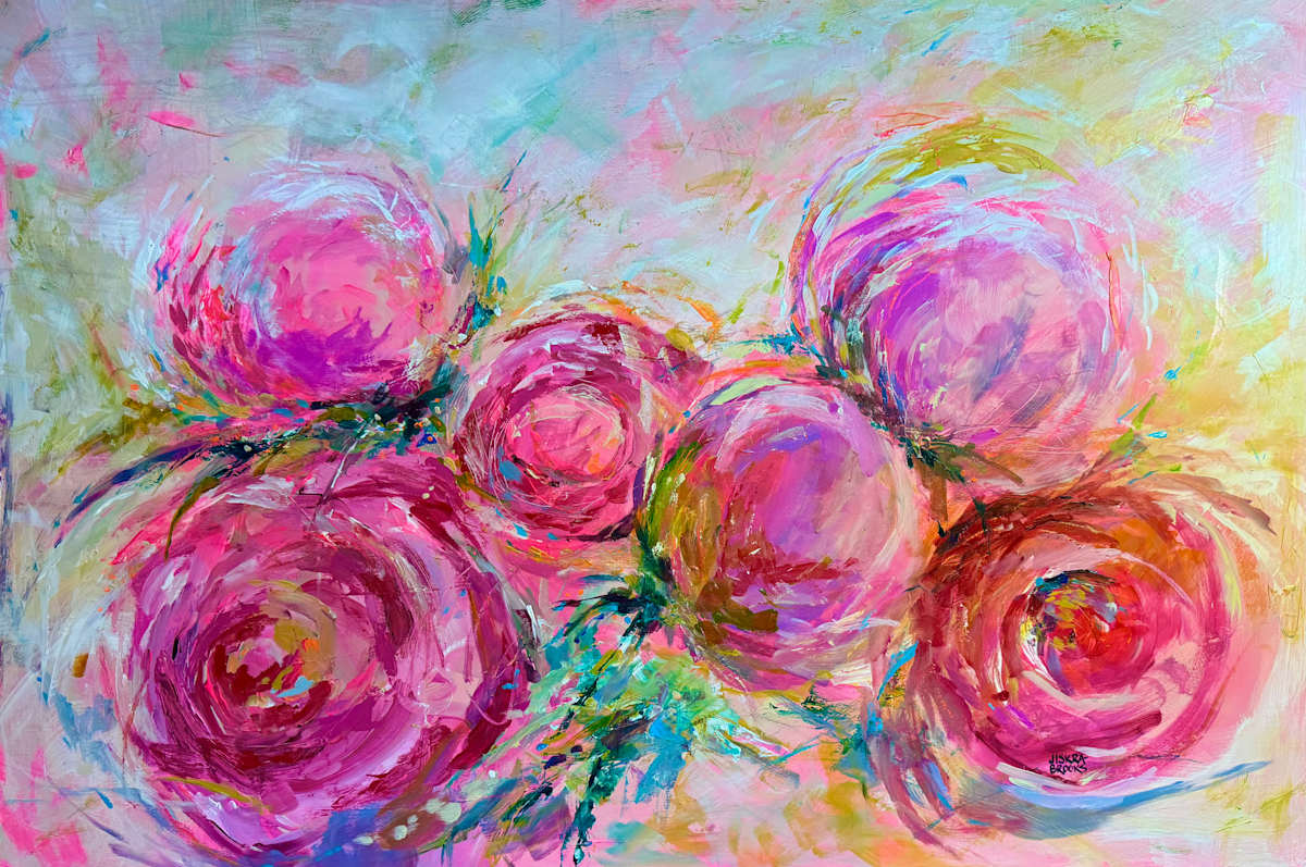 Park Peonies by sharon jiskra brooks 