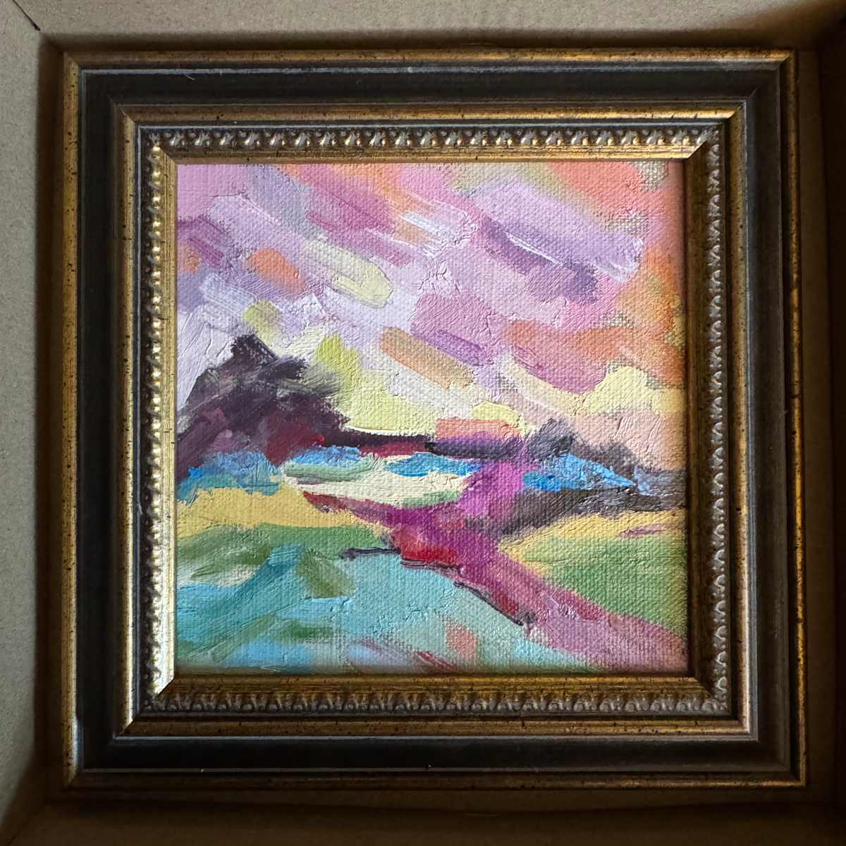 Square Landscape 3 by sharon jiskra brooks 