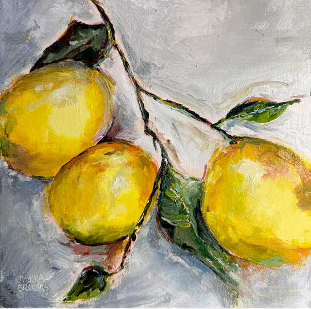 Lemon Tree Glory by sharon jiskra brooks 