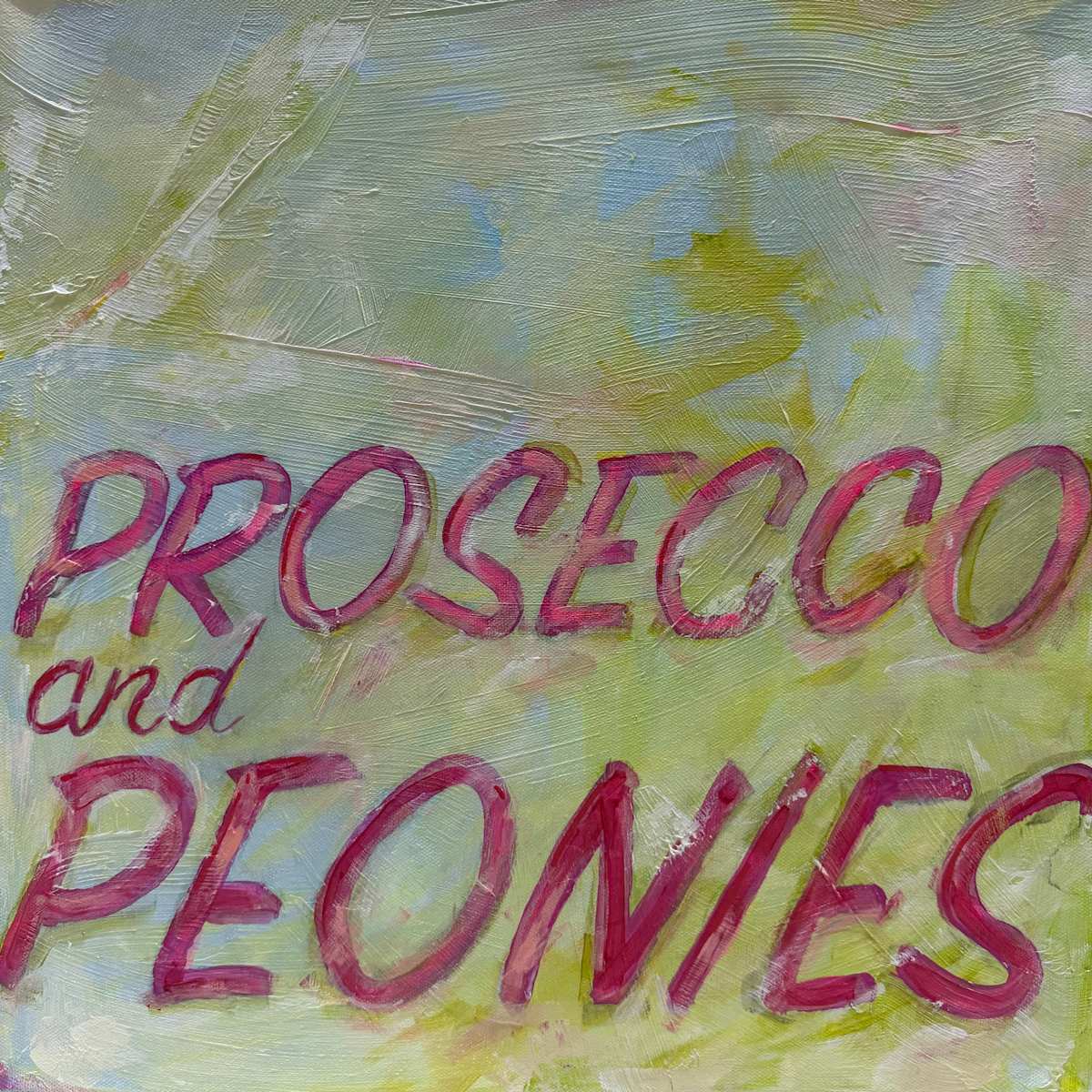 Prosecco and Peonies by sharon jiskra brooks, Image 1.