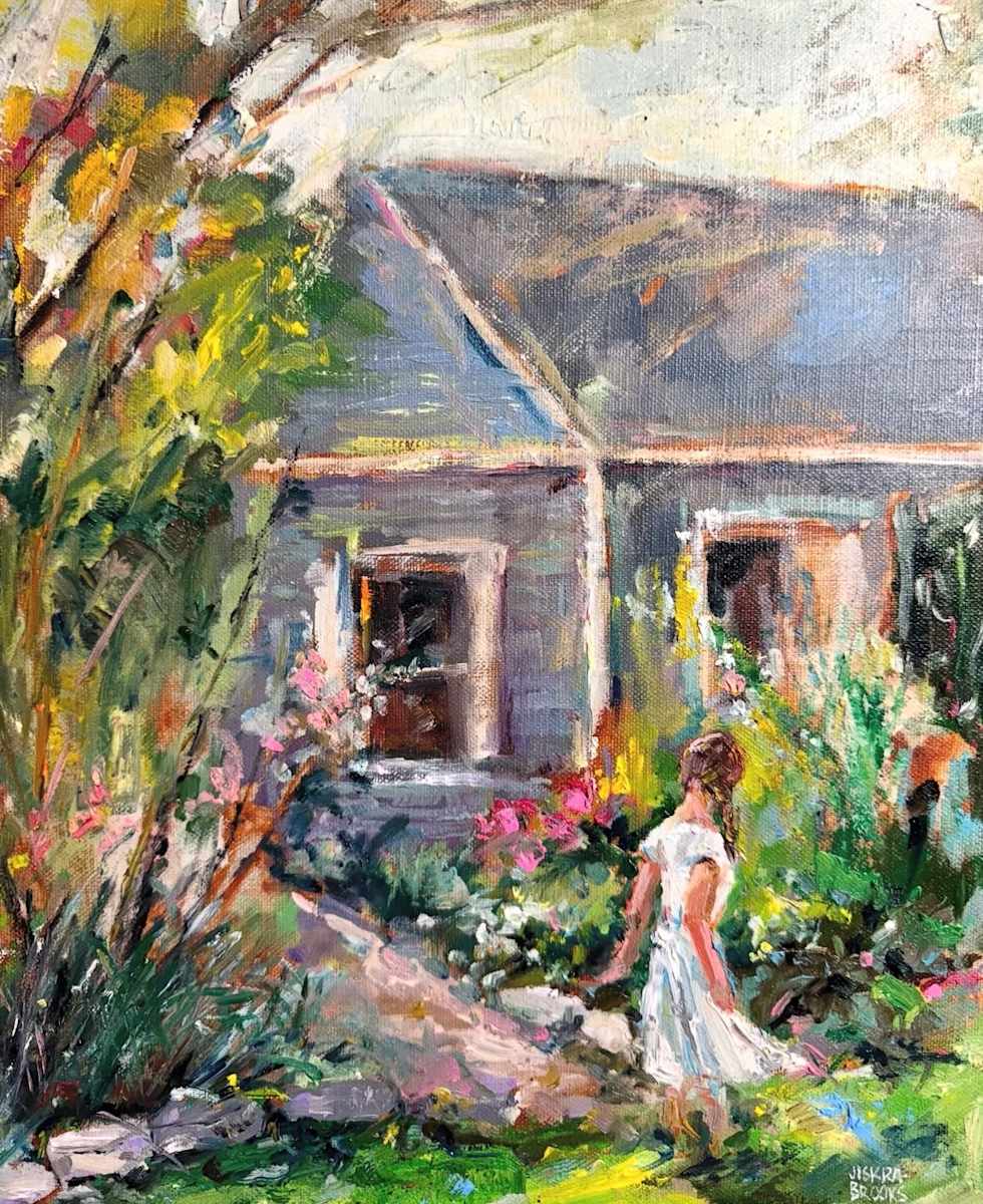 New Harmony Garden by sharon jiskra brooks 