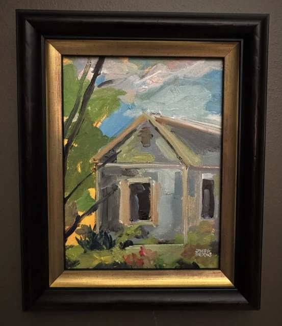 Garden House Study by sharon jiskra brooks 