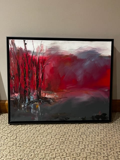 February's First Snow by sharon jiskra brooks 