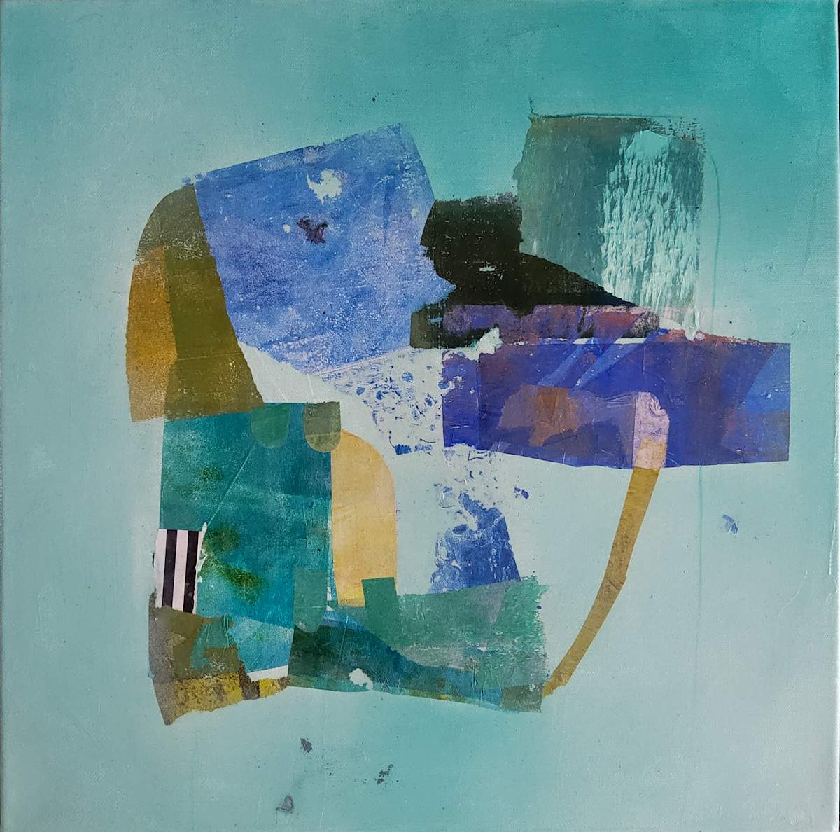 Stones on the Beach by Wendy Franklin 