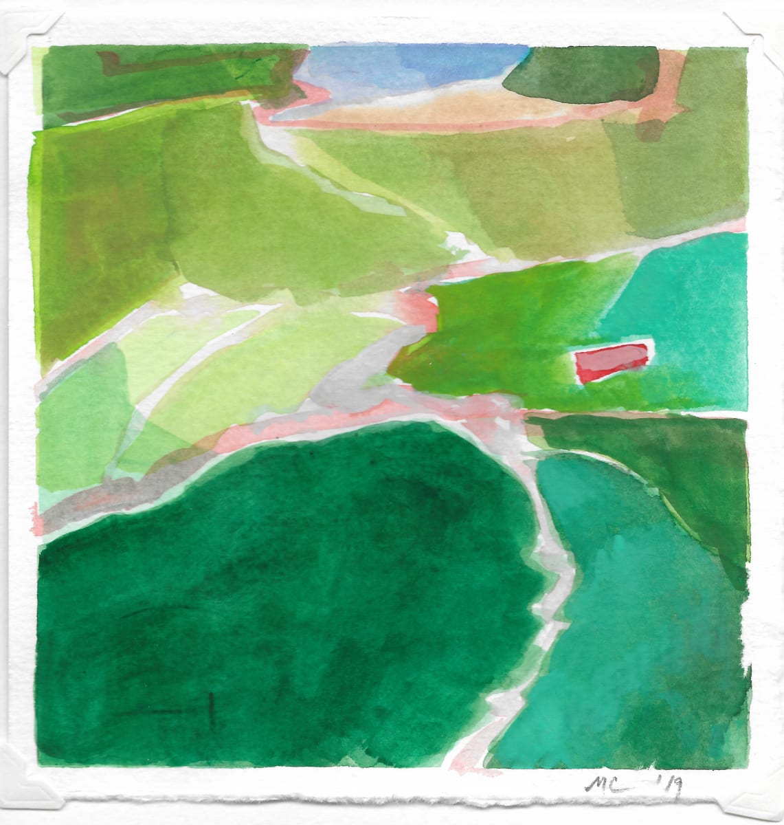 Ballinglen Watercolor Series 3, Image 4.
