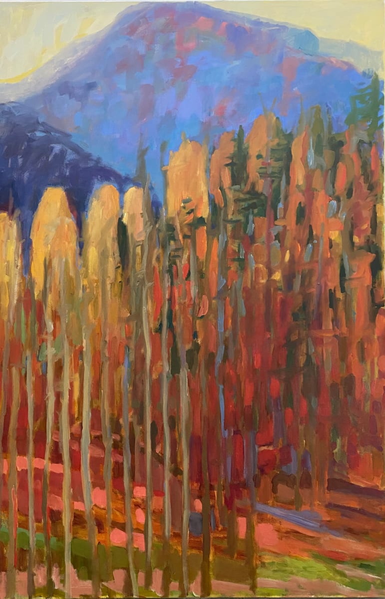 Fall Light, Vermont by Monica E Carroll 