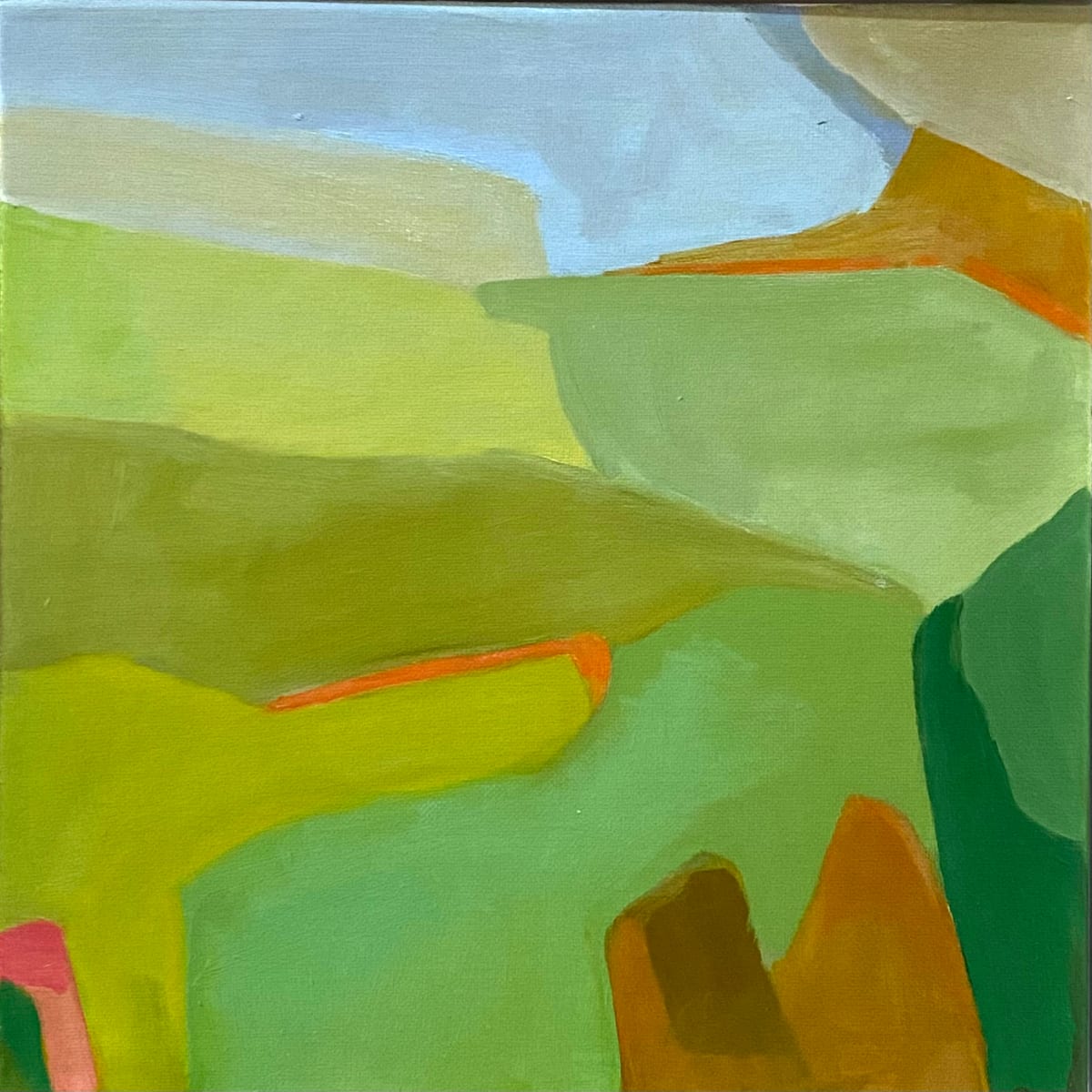 Ballinglen Fields 4 by Monica E Carroll 