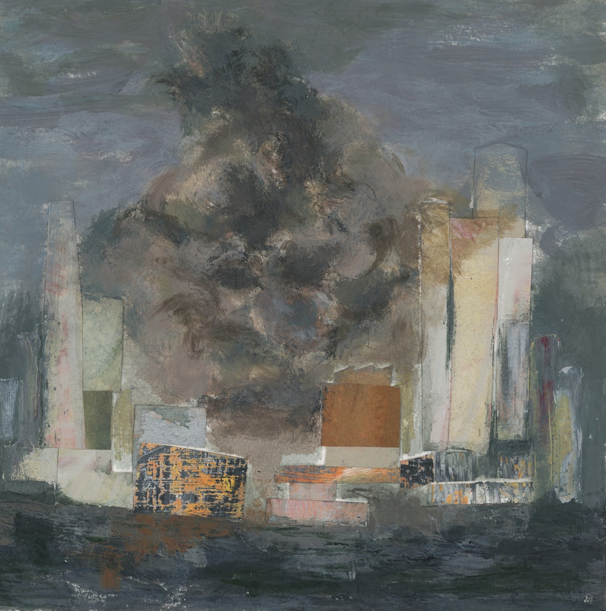 The Black Square: Victoria Harbour study by Jen Chau 
