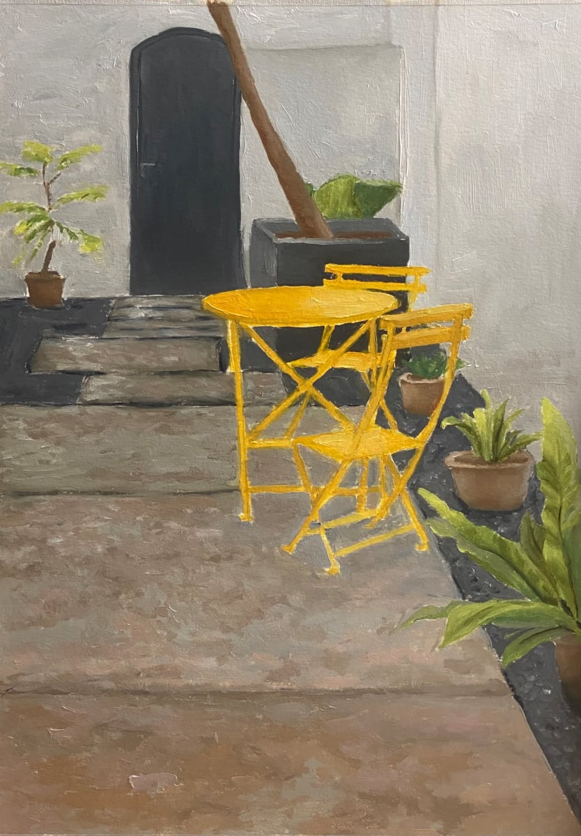 Breakfast Patio by Jen Chau, Image 1.