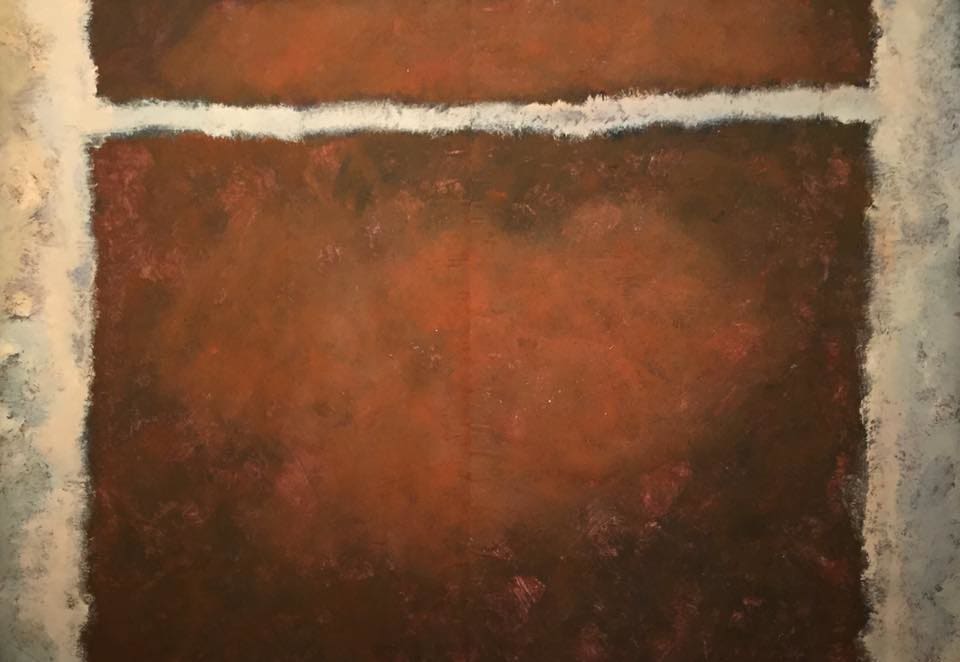 After Mark Rothko in Rust by Jen Chau 