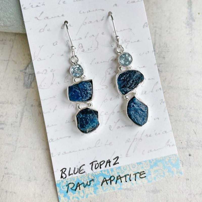 All The Blues Earrings by Kayte Price 