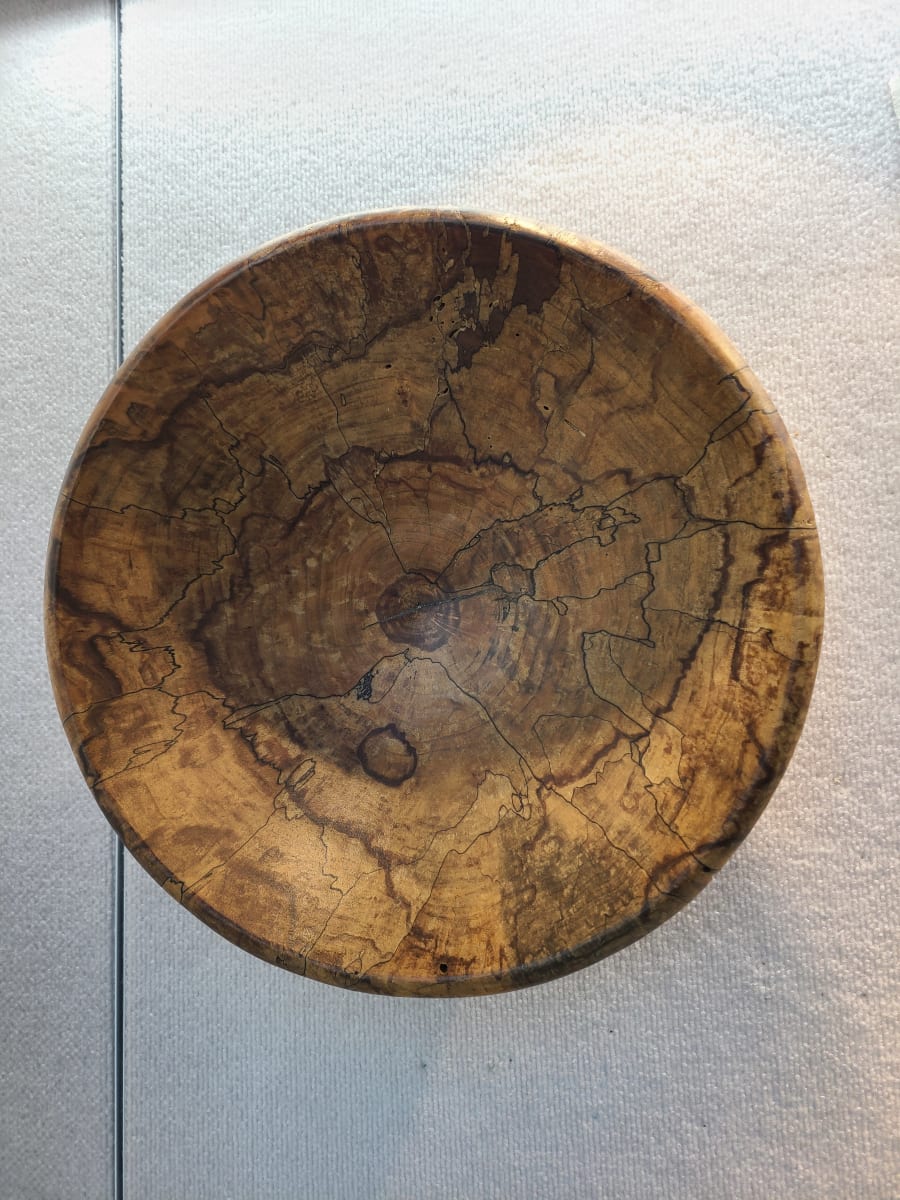 Large Spalted Maple Bowl #024 by Bill Neville  Image: Case 4
Top Left
