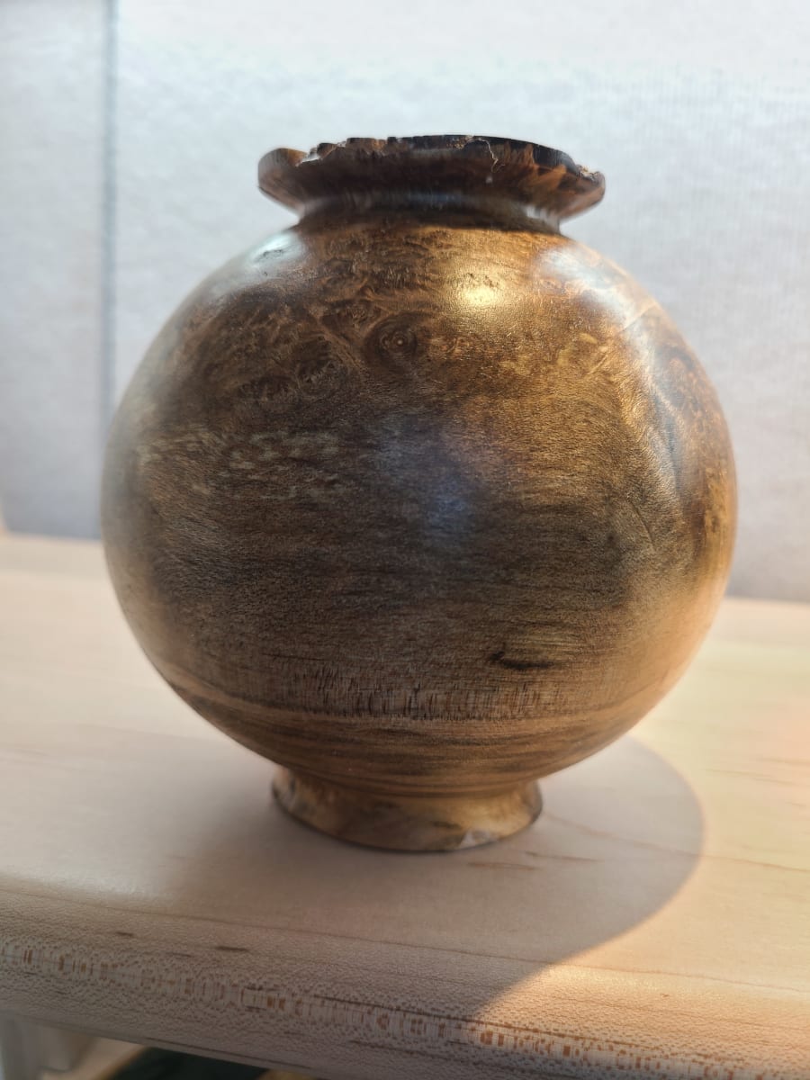 Small Maple Burl Closed Form #046 by Bill Neville  Image: Case 3