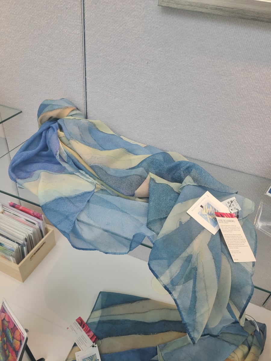 Floral Scarves by Lois Blasberg  Image: 38.00 each