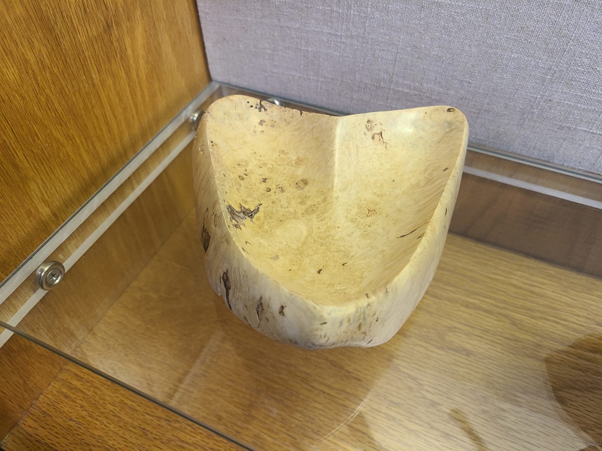 Heart Burl Bowl by Jeff Poland Winterfest 2022 