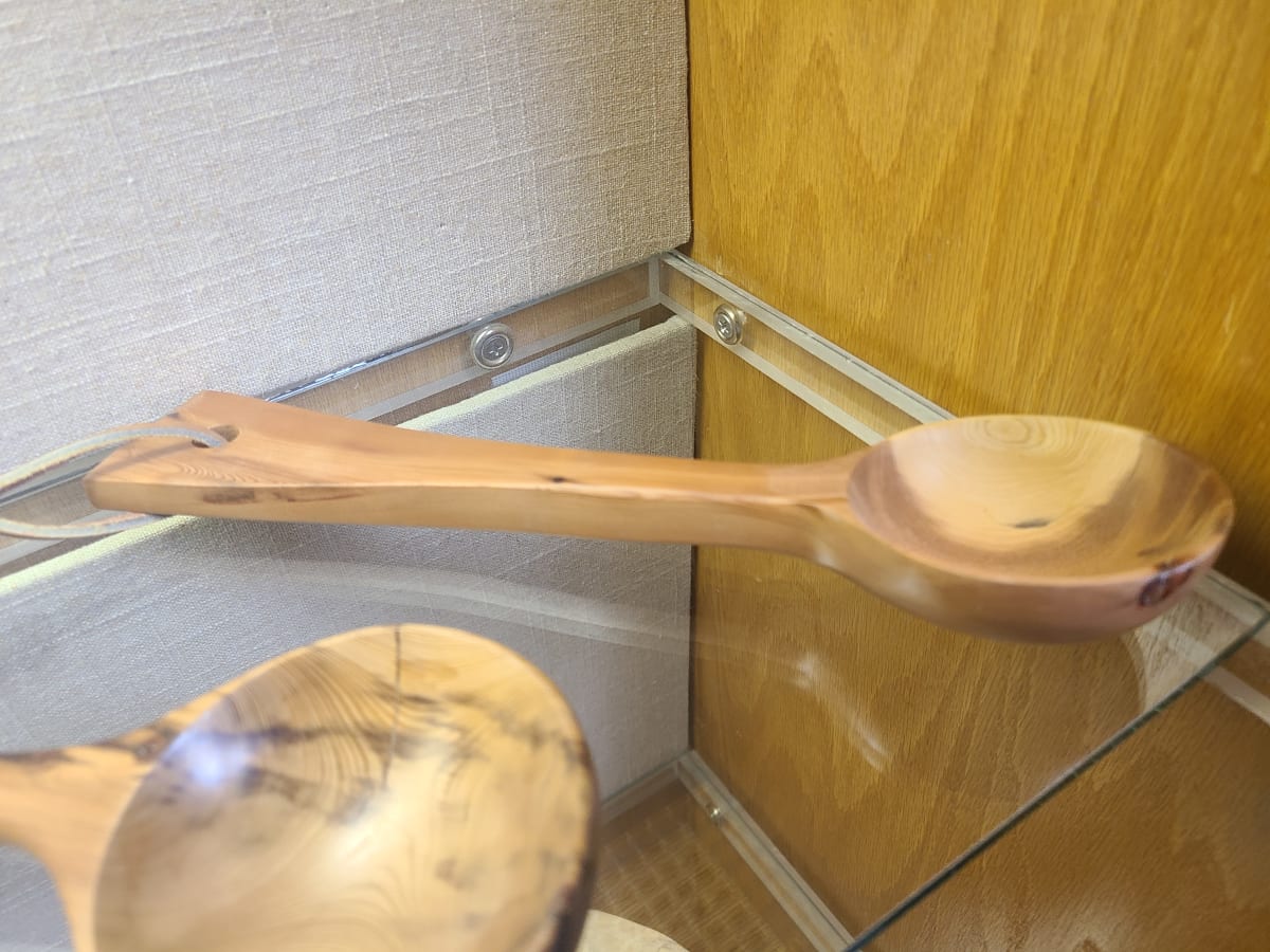 Leather Loop Spoon by Jeff Poland Winterfest 2022 