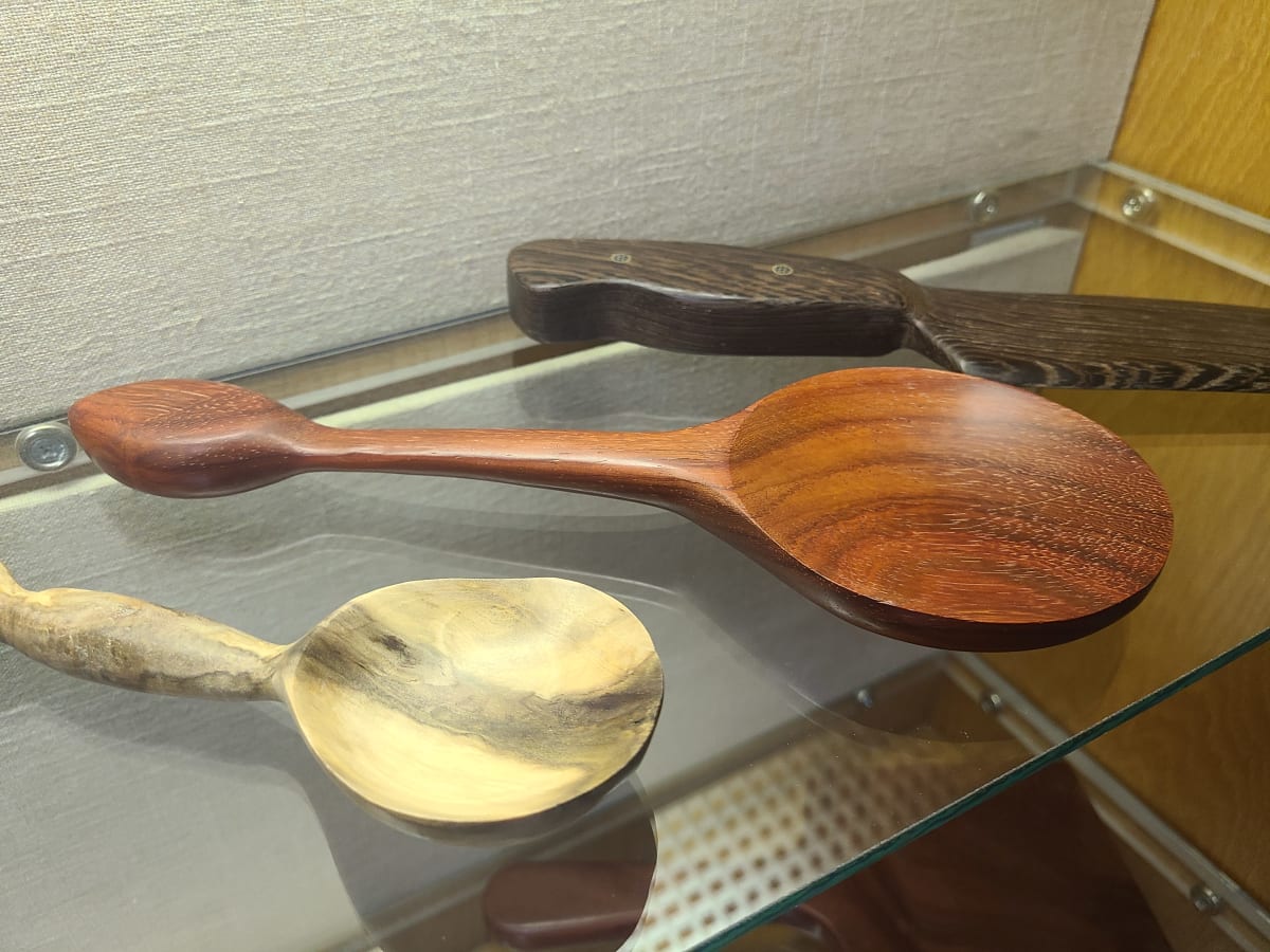 Paduak Spoon or Spoon Rest by Jeff Poland Winterfest 2022 