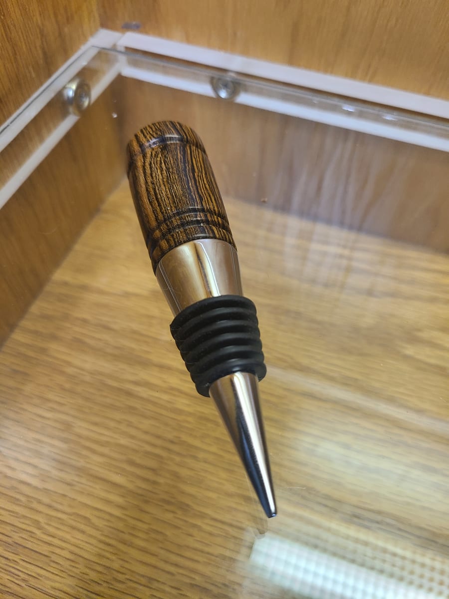Bottle Stopper by Jeff Poland Winterfest 2022 