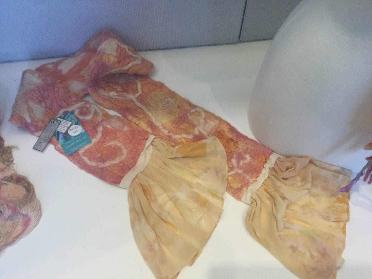 Art Scarf 2-5 by Betty Ann Winters 