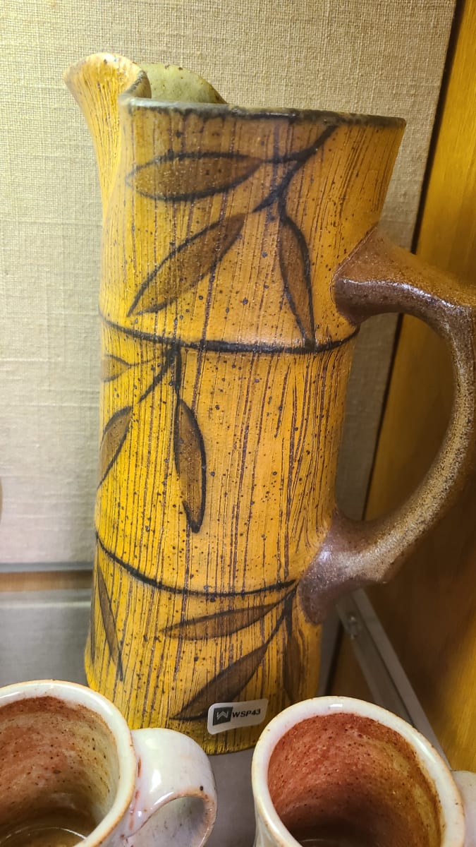 (43) Bamboo Shaped Pitcher by Wei Sun 