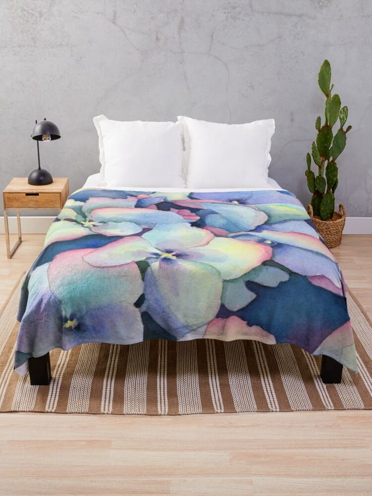 Floral Blankets by Lois Blasberg 