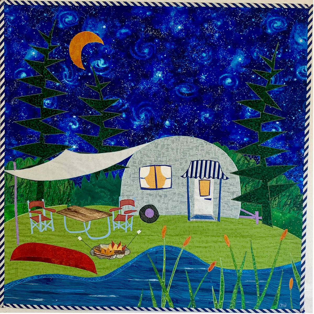 Camping Under the Stars by Elaine O'Neill 