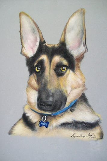 Drawing Forrest by Rayanthony Taylor 