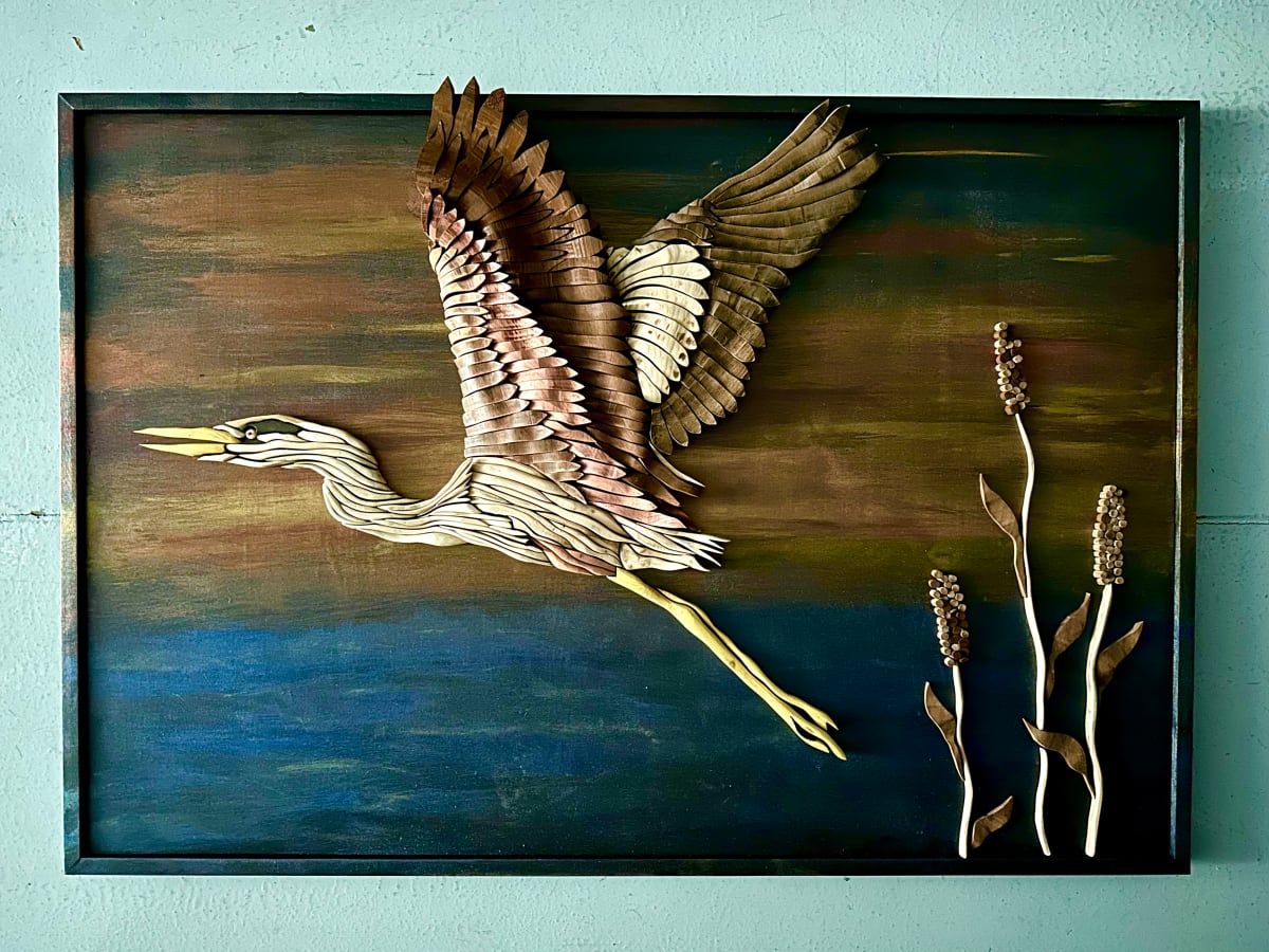 The Heron by Meleah Gabhart 