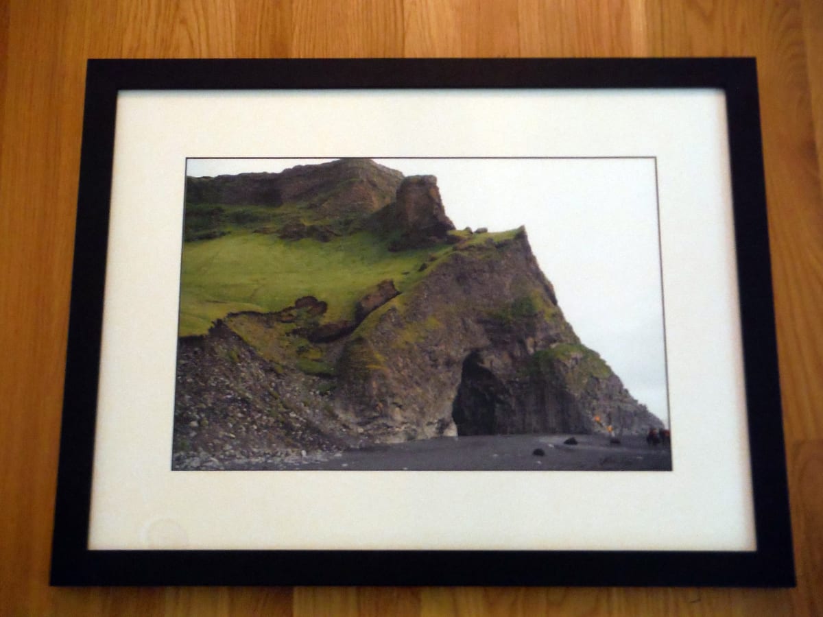 Hálsanefshellir Cave, near Vik, Iceland by Norma Longo 